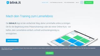 
                            2. blink.it App – Der einfachste Weg, Lerninhalte online zu bringen.