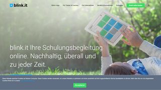 
                            1. blink.it – Trainings und Coachings einfach online begleiten!