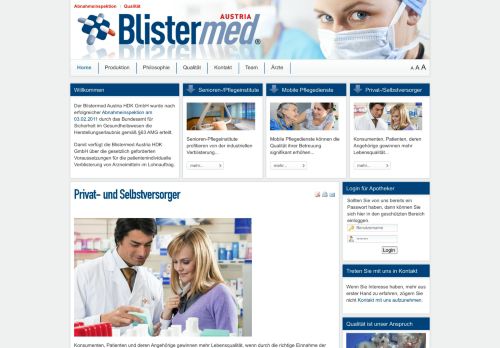 
                            3. Blistermed Austria - Privat- und Selbstversorger