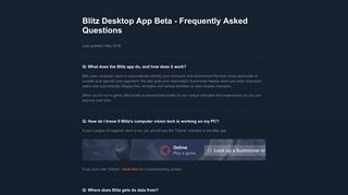 
                            8. Blitz Desktop App - Terms and Conditions - Blitz Esports