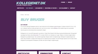 
                            2. Bliv bruger – Kollegienet.dk