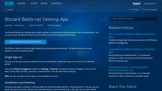 
                            9. Blizzard Battle.net Desktop App - Blizzard Support