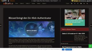 
                            7. Blizzard bringt den Ein-Klick-Authenticator - inDiablo.de