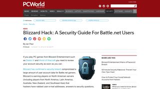 
                            5. Blizzard Hack: A Security Guide For Battle.net Users | PCWorld