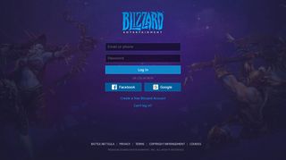 
                            13. Blizzard Login - Heroes of the Storm
