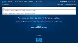 
                            4. Blizzard-Login-Warteschlange - Blizzard-Kundendienst