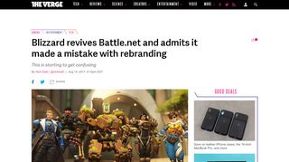 
                            11. Blizzard revives Battle.net and admits it made a mistake with ...