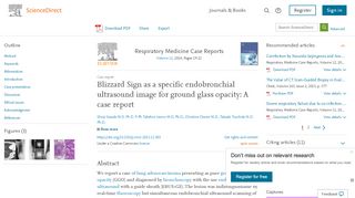 
                            7. Blizzard Sign as a specific endobronchial ultrasound image for ground ...