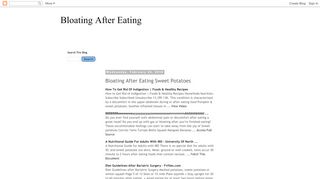 
                            9. Bloating After Eating Sweet Potatoes