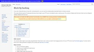 
                            10. Block ftp hacking - QNAPedia - QNAP Wiki