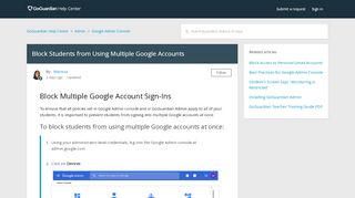 
                            12. Block Students from Using Multiple Google Accounts – GoGuardian ...