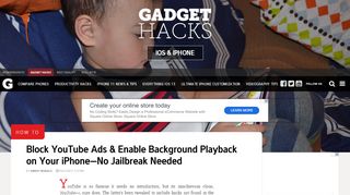 
                            4. Block YouTube Ads & Enable Background Playback on Your iPhone ...