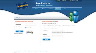 
                            9. blockbuster - Login - blockbuster - Home