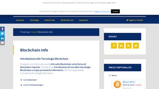 
                            13. Blockchain Info | Cosa è e Come funziona la Blockchain - Perchè ...