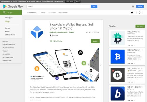 
                            9. Blockchain Wallet. Bitcoin, Bitcoin Cash, Ethereum - Google Play'de ...