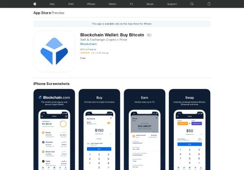 
                            8. Blockchain Wallet: Bitcoin on the App Store - iTunes - Apple