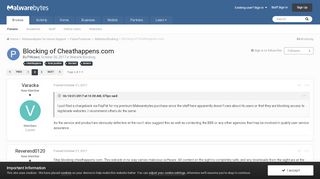 
                            10. Blocking of Cheathappens.com - Page 2 - Website Blocking ...
