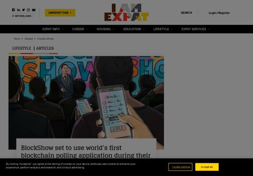 
                            4. BlockShow set to use world's first blockchain polling application during ...