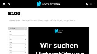
                            9. Blog - Creative City Berlin