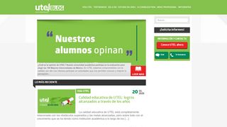 
                            6. Blog de educación - Universidad UTEL