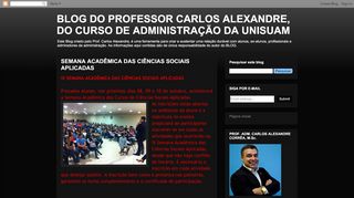 
                            11. BLOG DO PROFESSOR CARLOS ALEXANDRE, DO CURSO DE ...