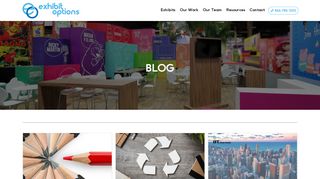 
                            9. Blog | Exhibit Options