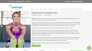 
                            13. Blog - HealthPrint partners with Planet Fitness | Medihelp