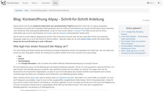 
                            6. Blog: Kontoeröffnung Alipay - Schritt-für-Schritt Anleitung ...
