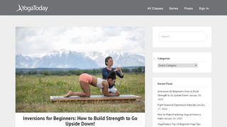 
                            4. Blog - Online Yoga Classes & Videos - YogaToday.com