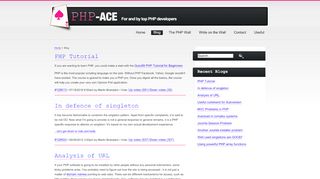 
                            6. Blog | PHP Ace