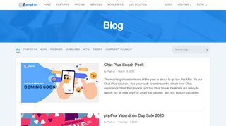 
                            4. Blog - phpFox Social Network