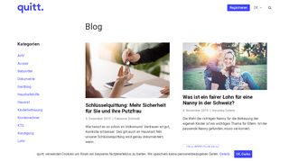 
                            8. Blog – quitt.ch – Haushaltshilfen anstellen und versichern leicht ...