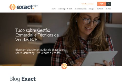 
                            5. Blog sobre Gestão e Técnicas de Vendas Complexas ... - Exact Sales