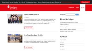 
                            2. Blog – Sparkasse Landshut – Azubi-Blog