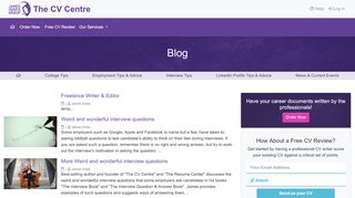 
                            4. Blog - The CV Centre