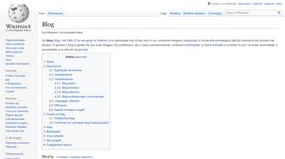 
                            6. Blog - Wikipedia