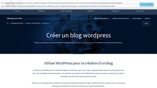 
                            7. Blog WordPress - Créer un blog : Installation en 3 étapes - OVH