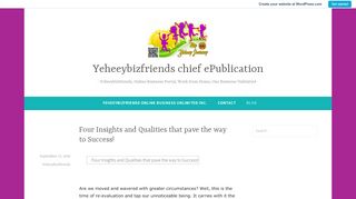 
                            11. Blog – Yeheeybizfriends chief ePublication
