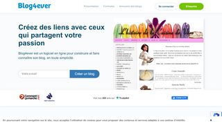 
                            1. Blog4ever - Créer un blog facile et personnalisable