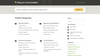 
                            5. Blog.com | Documentation