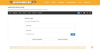 
                            10. Blogger Login - WNMDkids