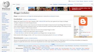 
                            9. Blogger (website) - Wikipedia