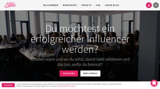 
                            1. Bloggerworkshop: Du möchtest ein erfolgreicher Influencer werden?