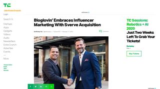 
                            10. Bloglovin' Embraces Influencer Marketing With Sverve Acquisition ...