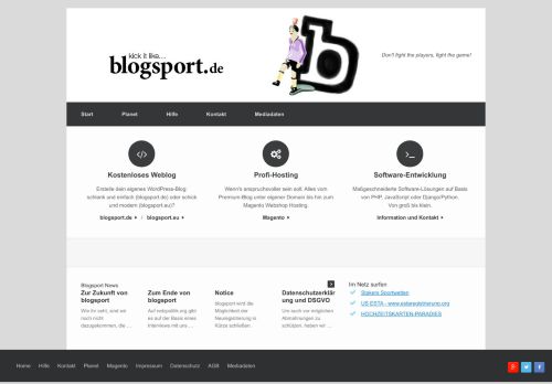 
                            1. Blogsport.de