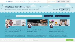 
                            4. Blogtopus – Career and Recruitment Blog - Blue Octopus Recruitment