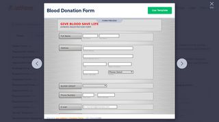 
                            13. Blood Donation Form Template | JotForm