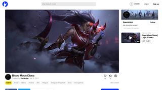 
                            7. Blood Moon Diana - Coub - GIFs with sound