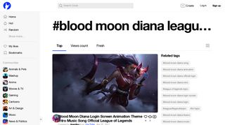 
                            11. Blood Moon Diana League Of Legends on Coub