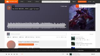 
                            8. BLOOD MOON JHIN Login Screen by Pix | Pi x | Free Listening on ...